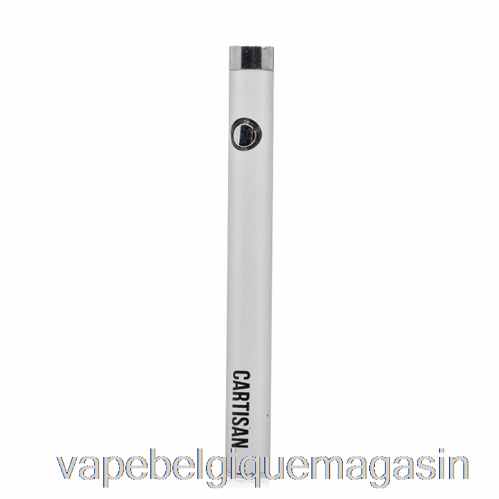 Vape Juice Cartisan Slim Bouton 280 510 Batterie Argent